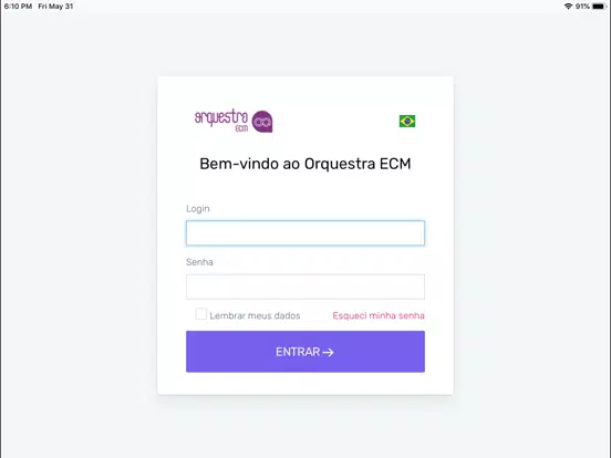Orquestra ECM iPad 应用截图