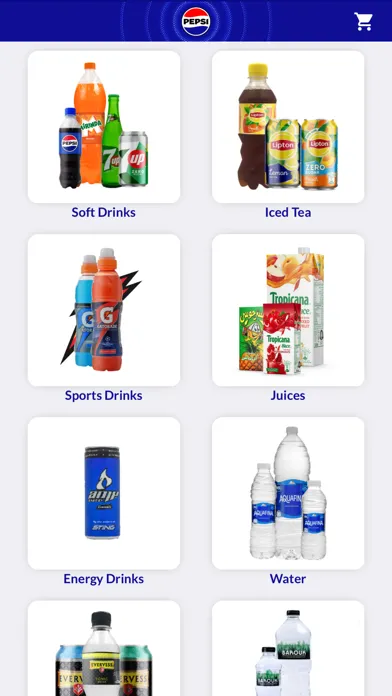 Captures d'écran de Pepsi Lebanon