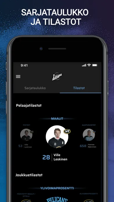 Capturas de pantalla de Liiga