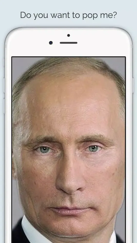 Zrzuty ekranu Putin Pop