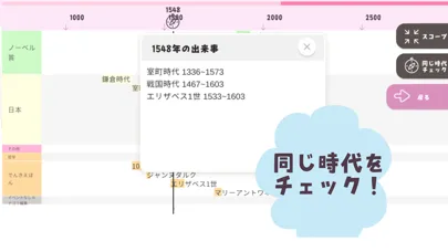 TimeLine-歴史年表をつくろう Ekran Görüntüleri