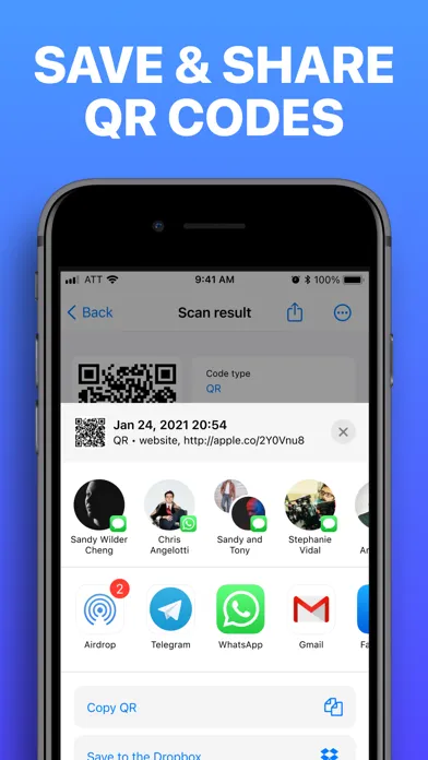 Скриншоты QR Code Reader ®