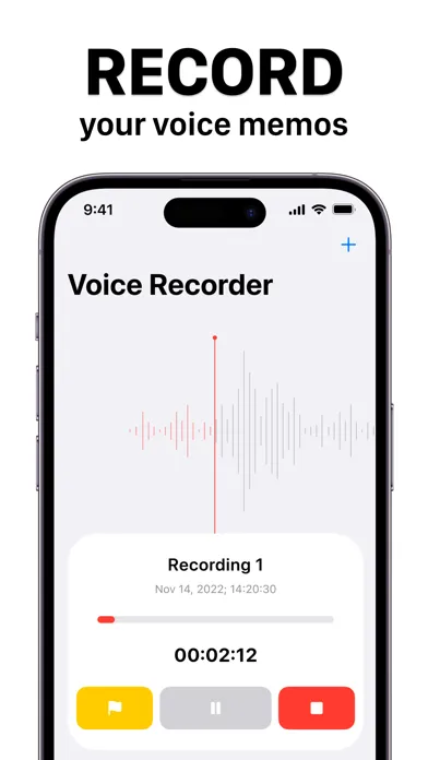 تصاویر Voice Recorder & Memos