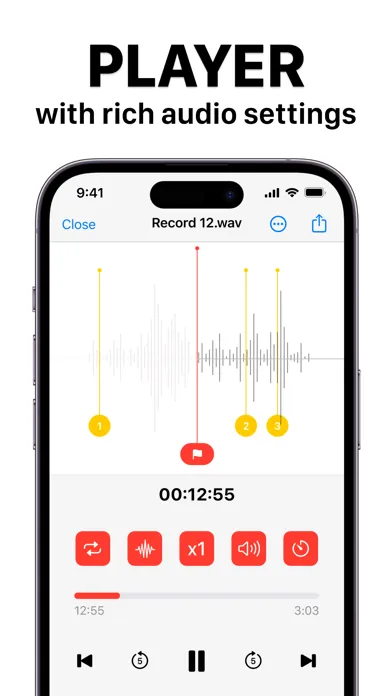 تصاویر Voice Recorder & Memos