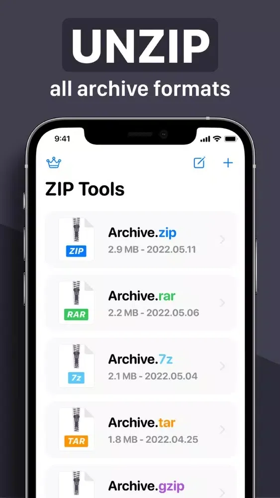 Zip Extractor ® スクリーンショット