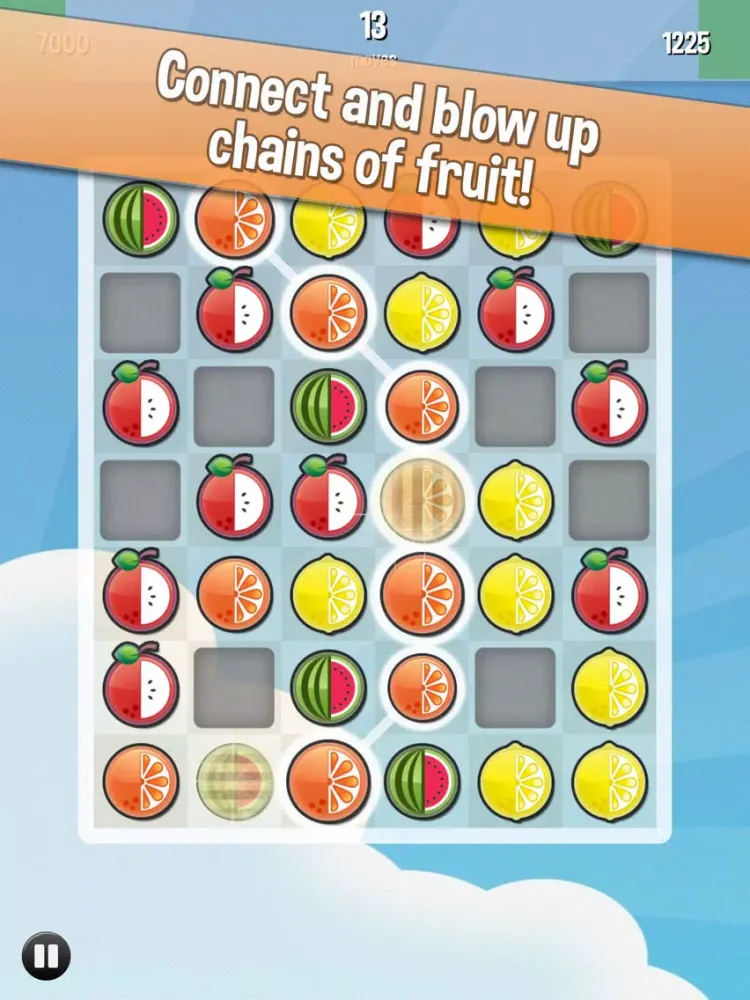 Fruit Jam - a Frutastic Fun Puzzle Game! iPad  स्क्रीनशॉट