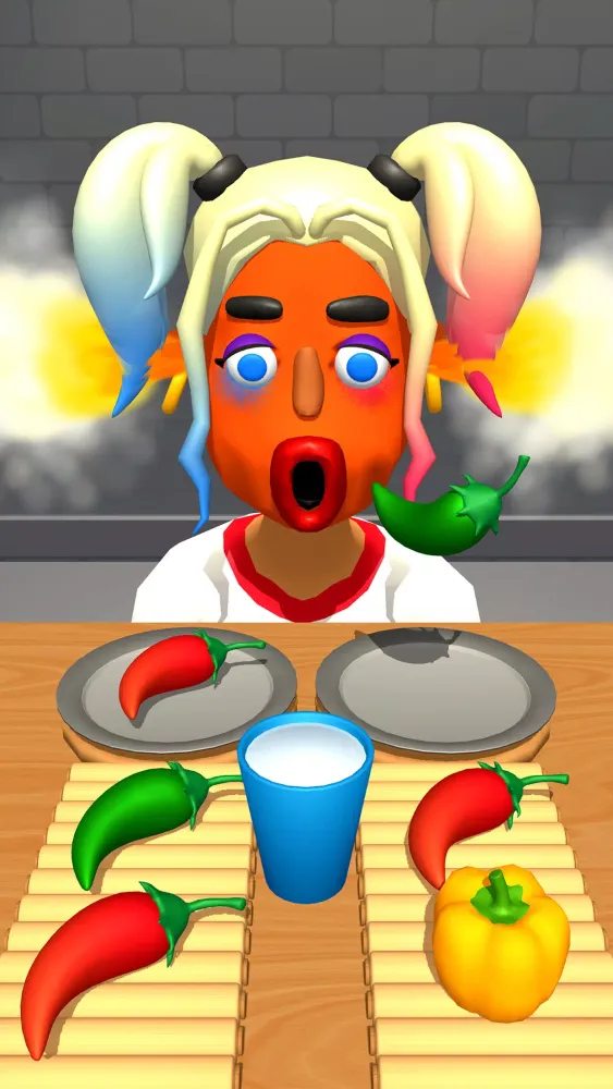 Extra Hot Chili 3D:Pepper Fury 스크린샷