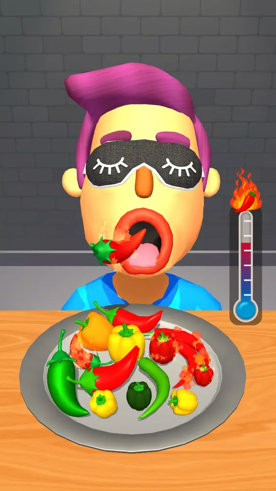 Extra Hot Chili 3D:Pepper Fury 스크린샷