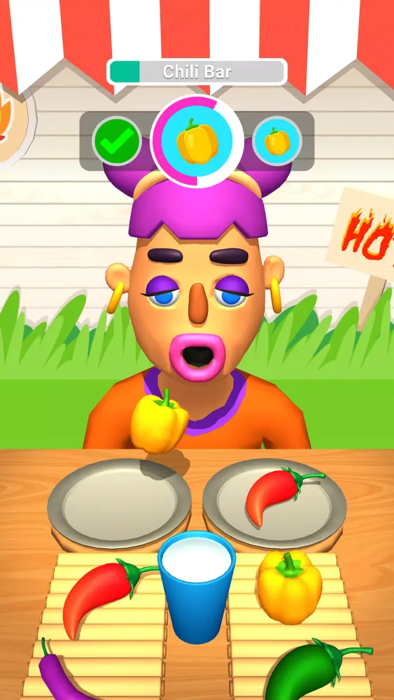 Extra Hot Chili 3D:Pepper Fury 스크린샷