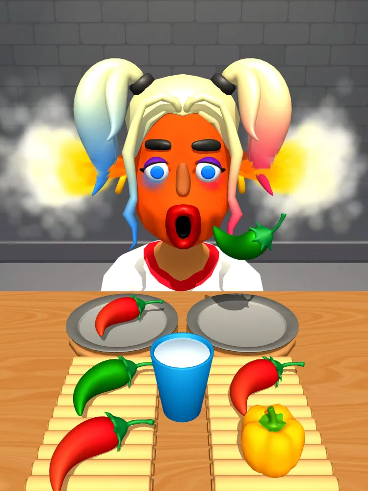 Extra Hot Chili 3D:Pepper Fury 스크린샷