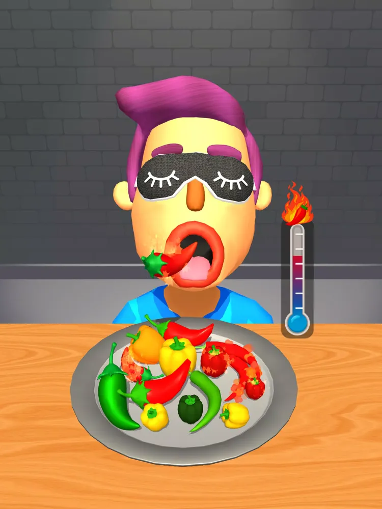Extra Hot Chili 3D:Pepper Fury 스크린샷