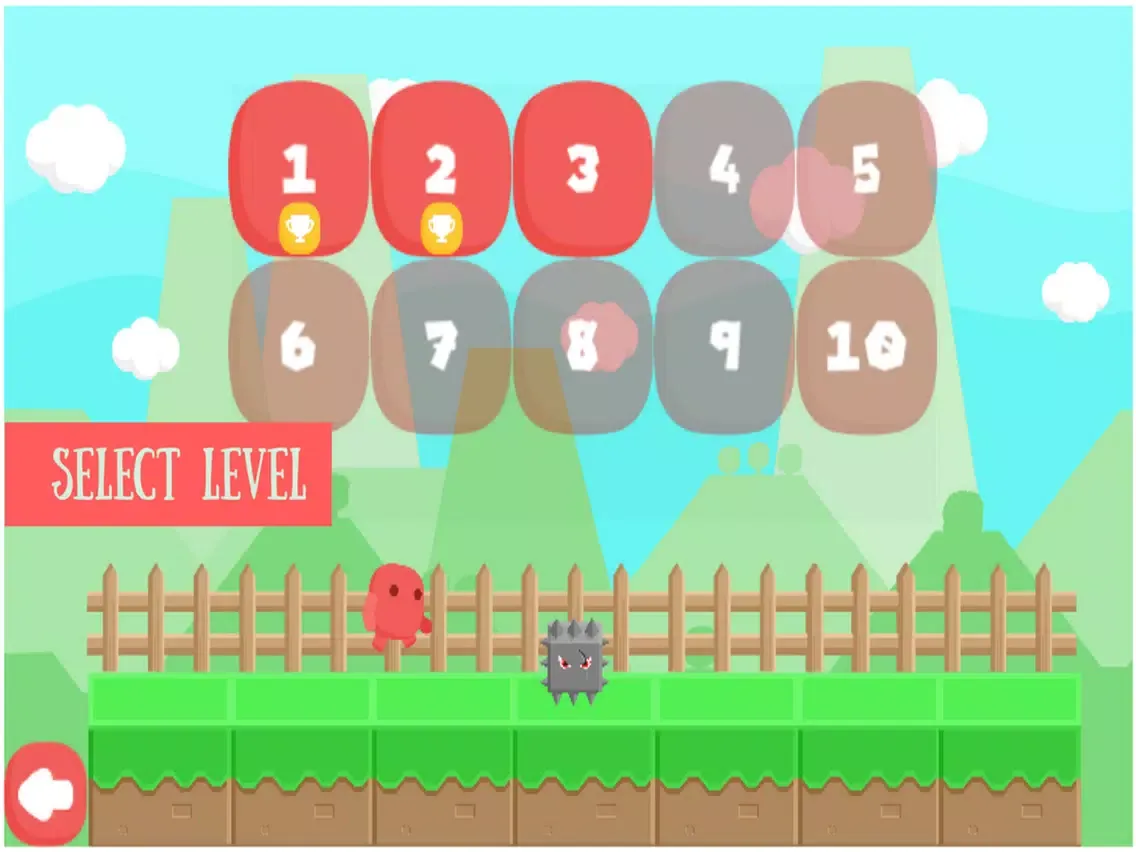 Red Jelly Adventure iPad  Screenshots