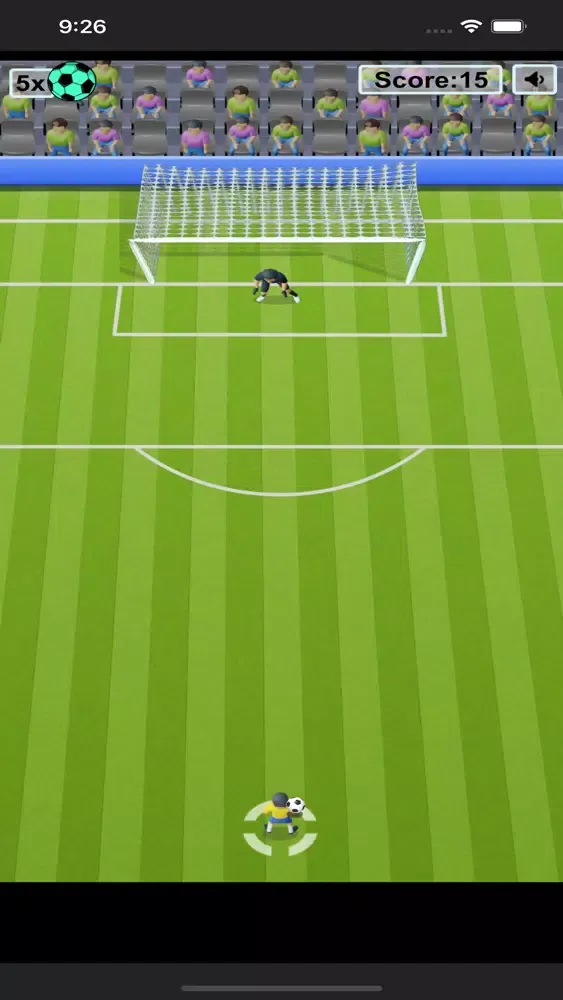Football Freekick Game স্ক্রিনশট
