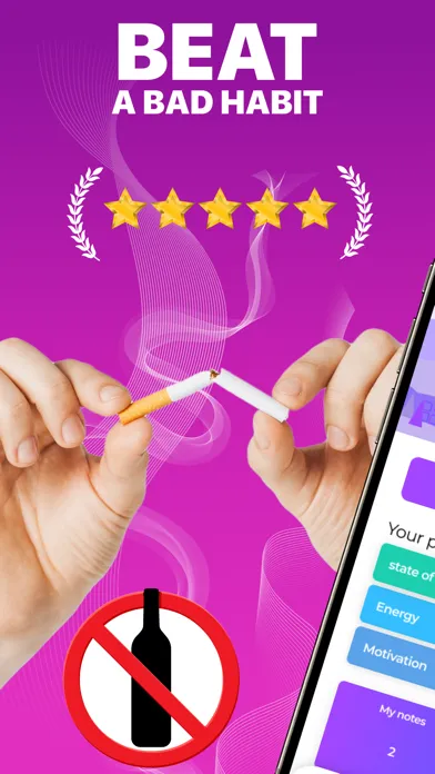 Quit Smoking. Stop Alcohol: E7 স্ক্রিনশট