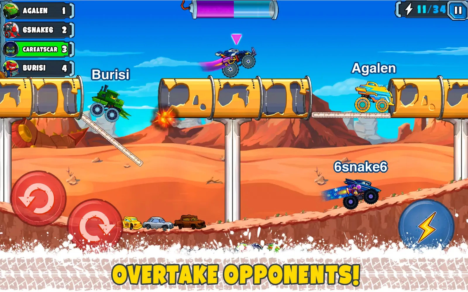 Capturas de pantalla de Car Eats Car Multiplayer Race