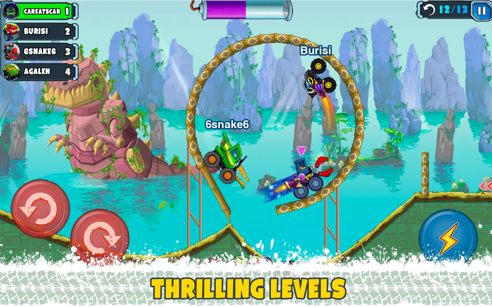 Capturas de pantalla de Car Eats Car Multiplayer Race