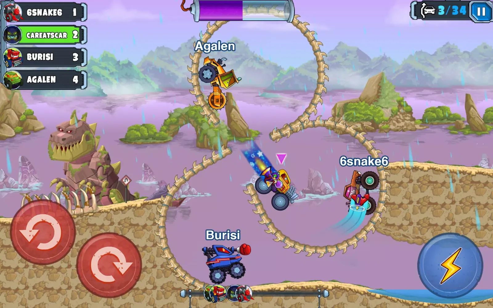 Capturas de pantalla de Car Eats Car Multiplayer Race