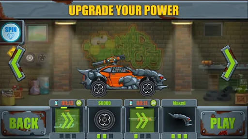 Captures d'écran de Max Fury - Road Warrior Racing