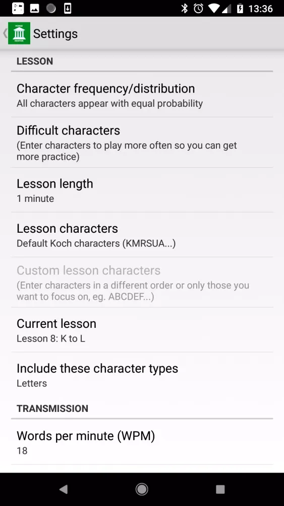 Morse Mentor Pro Licence Screenshots