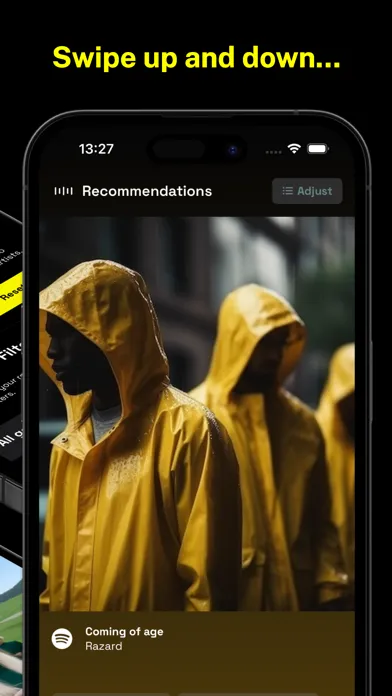 Screenshot di shmoosik - Discover new music
