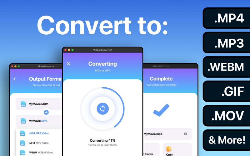 The Video Converter應用截圖
