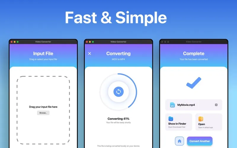 The Video Converter应用截图
