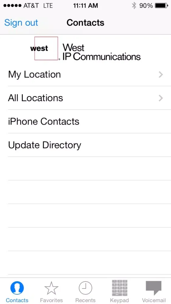 West IP MobileConnect應用截圖