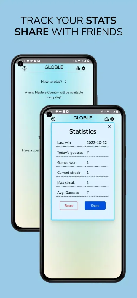 Globle Screenshots