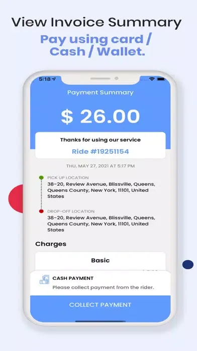 Marshall Express Provider Screenshots