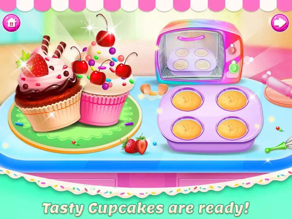 Sweet Bakery Kitchen Fever iPad 應用截圖