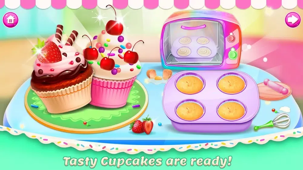 Sweet Bakery Kitchen Fever應用截圖
