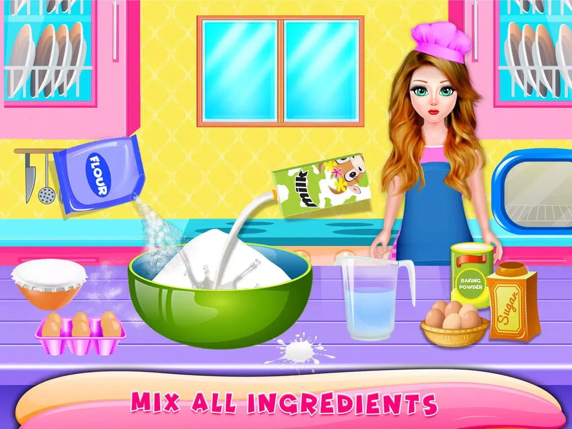 Ảnh chụp màn hình của Cake Maker Dessert Cooking iPad 