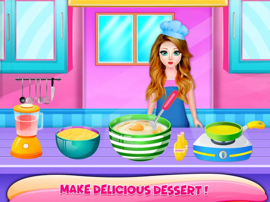 Ảnh chụp màn hình của Cake Maker Dessert Cooking iPad 