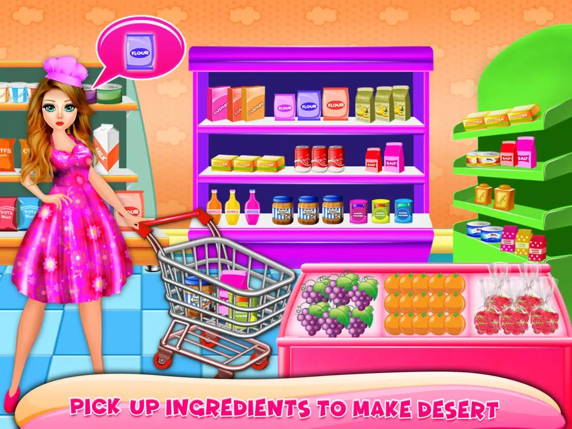 Ảnh chụp màn hình của Cake Maker Dessert Cooking iPad 