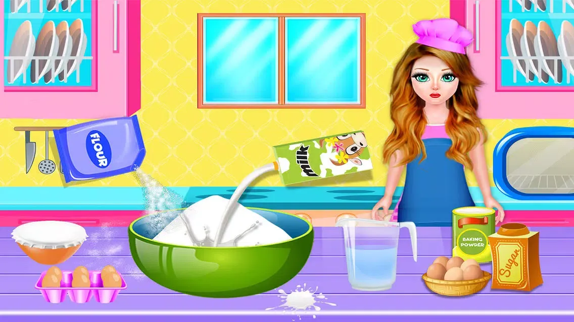 Ảnh chụp màn hình của Cake Maker Dessert Cooking