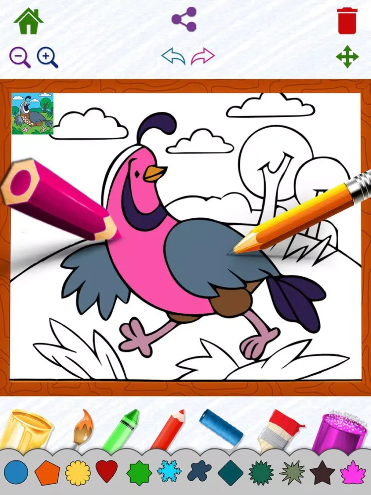 Basic Coloring Draw Fun iPad 應用截圖