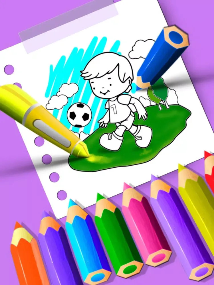 Basic Coloring Draw Fun iPad 應用截圖