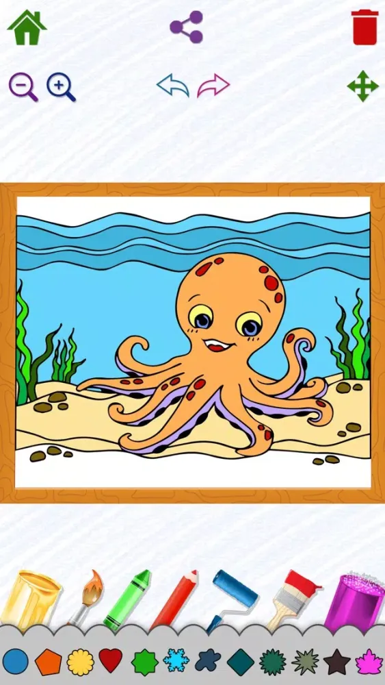 Basic Coloring Draw Fun應用截圖