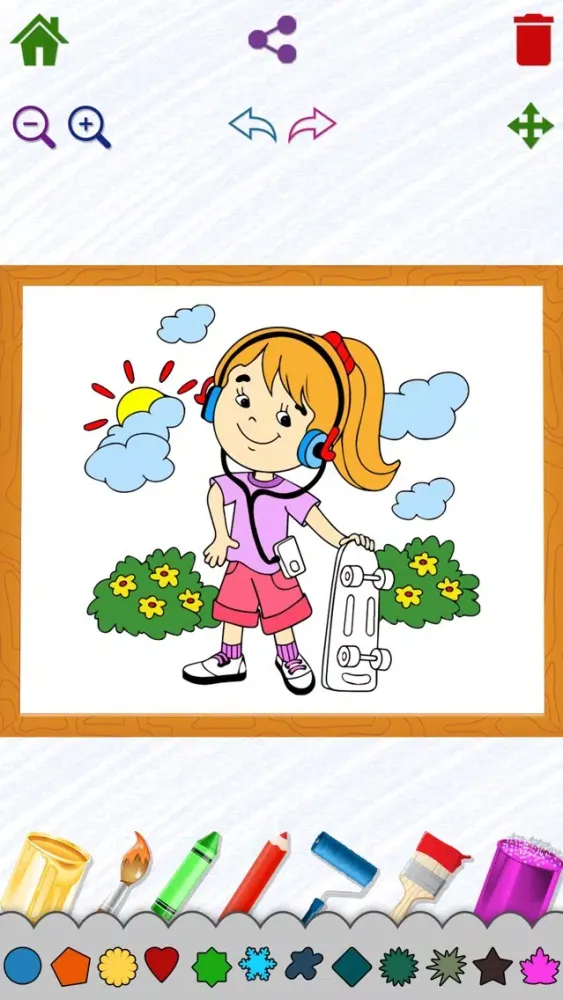 Basic Coloring Draw Fun應用截圖