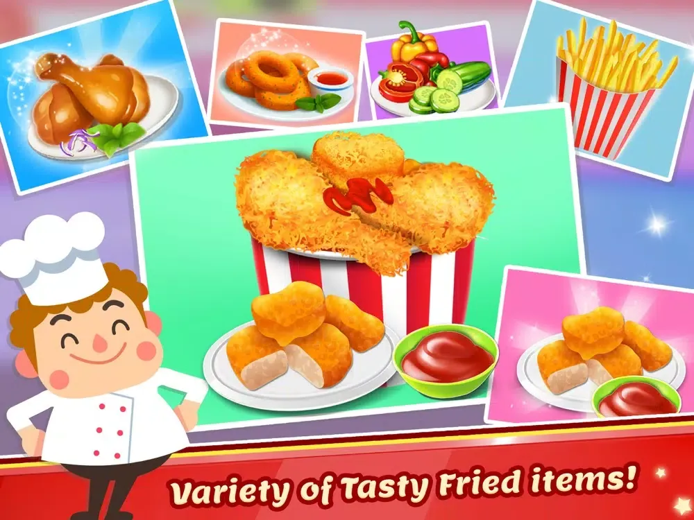 Fry Chicken Cooking Games iPad  Screenshots