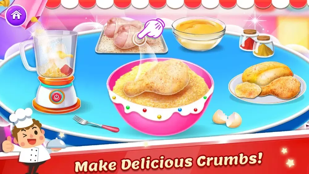 Fry Chicken Cooking Games Screenshots