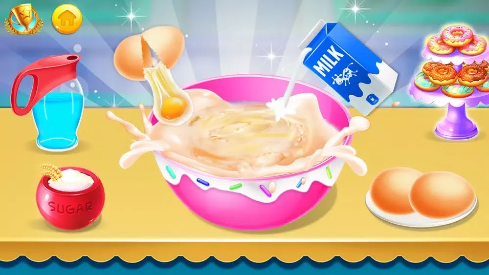 Donut Baking & Cooking Game स्क्रीनशॉट