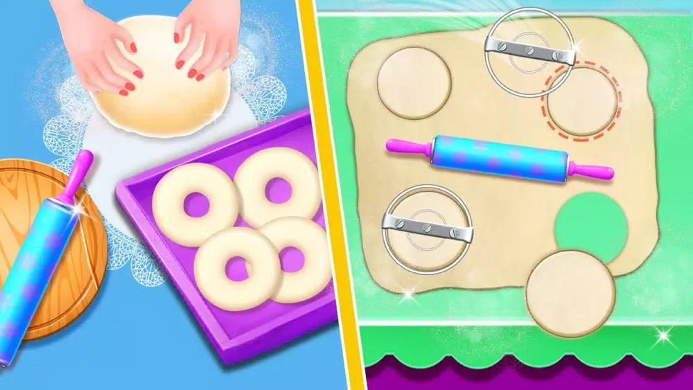 Donut Baking & Cooking Game स्क्रीनशॉट