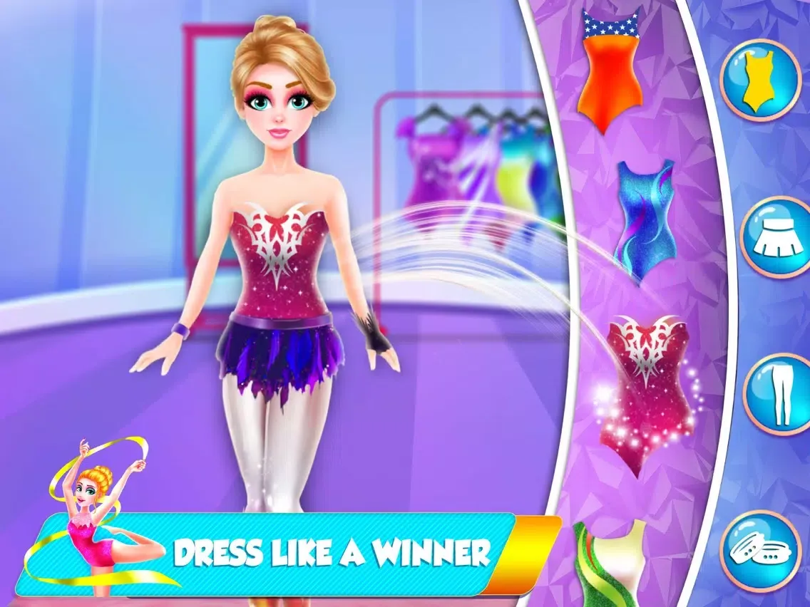 ภาพหน้าจอของ Gymnastic Girl Dance Fashion iPad 