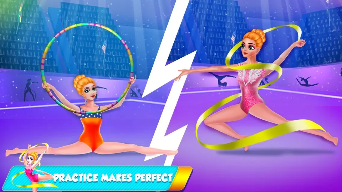 ภาพหน้าจอของ Gymnastic Girl Dance Fashion