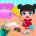 Little Girl Cleanup Adventure