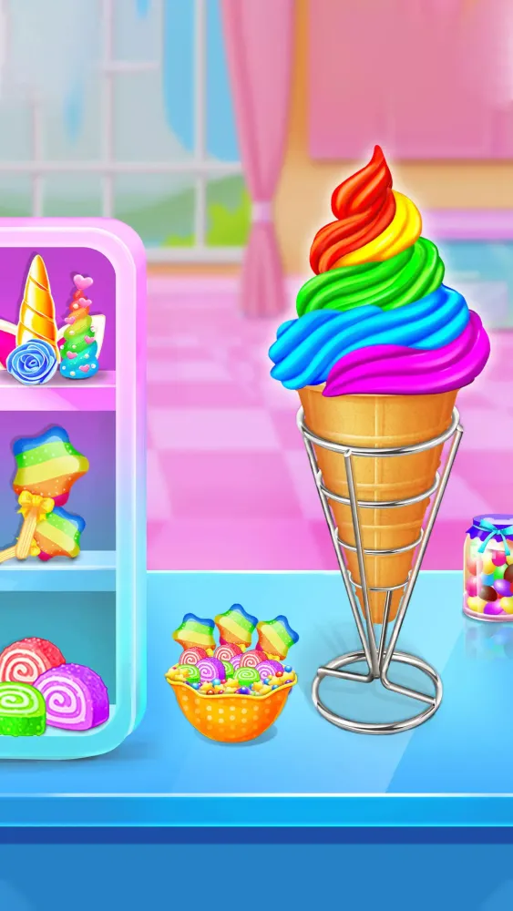 Ice Cream Cone-Ice Cream Games应用截图