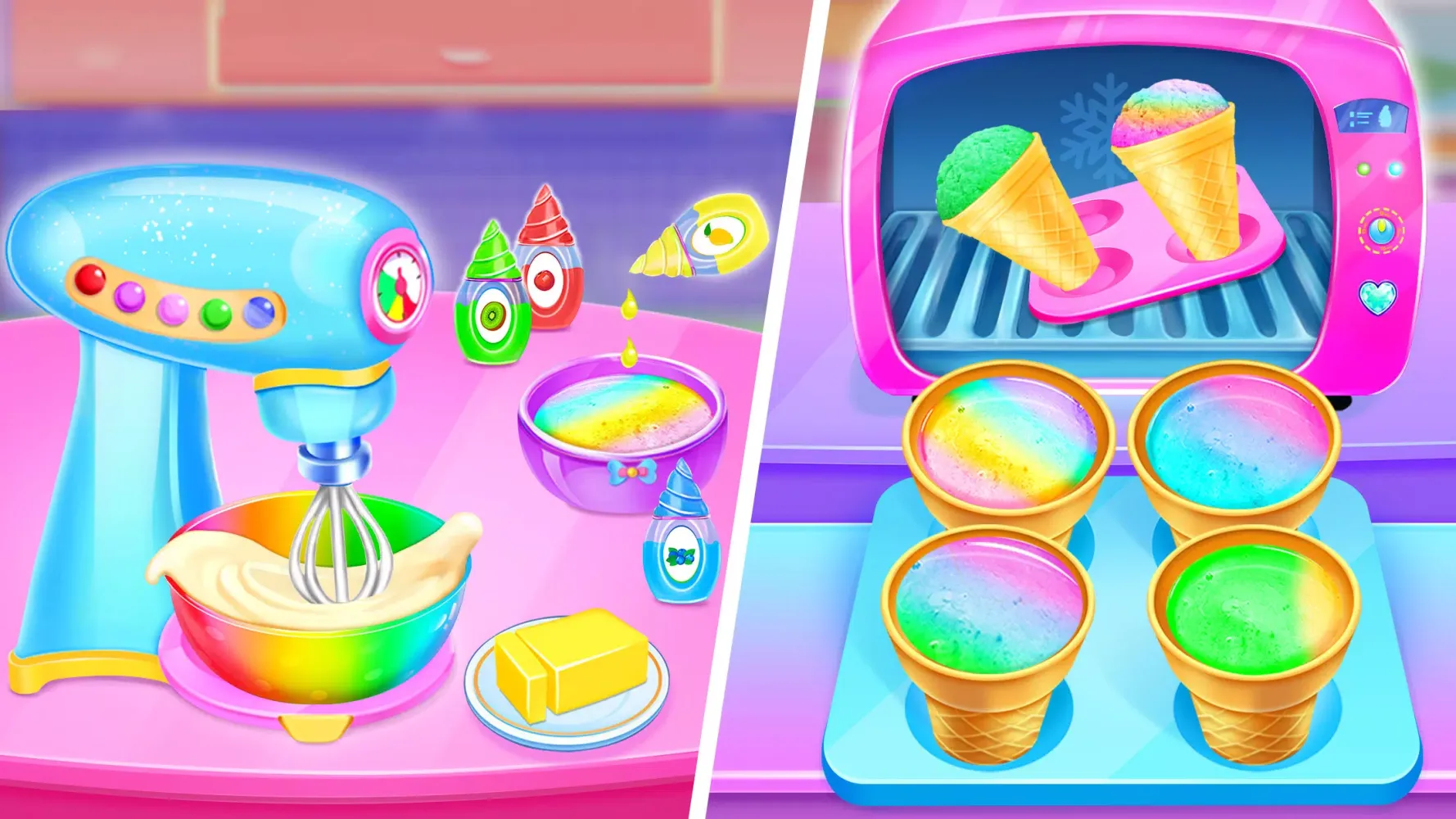 Ice Cream Cone-Ice Cream Games应用截图