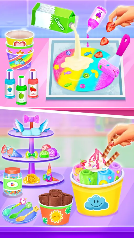 Ice Cream Cone-Ice Cream Games应用截图