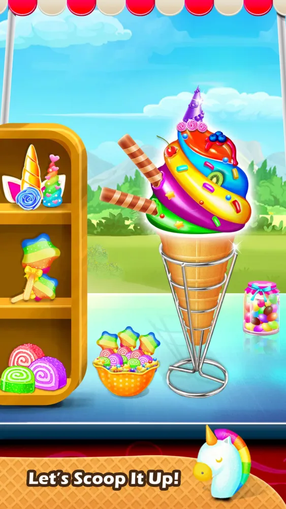 Ice Cream Cone-Ice Cream Games应用截图